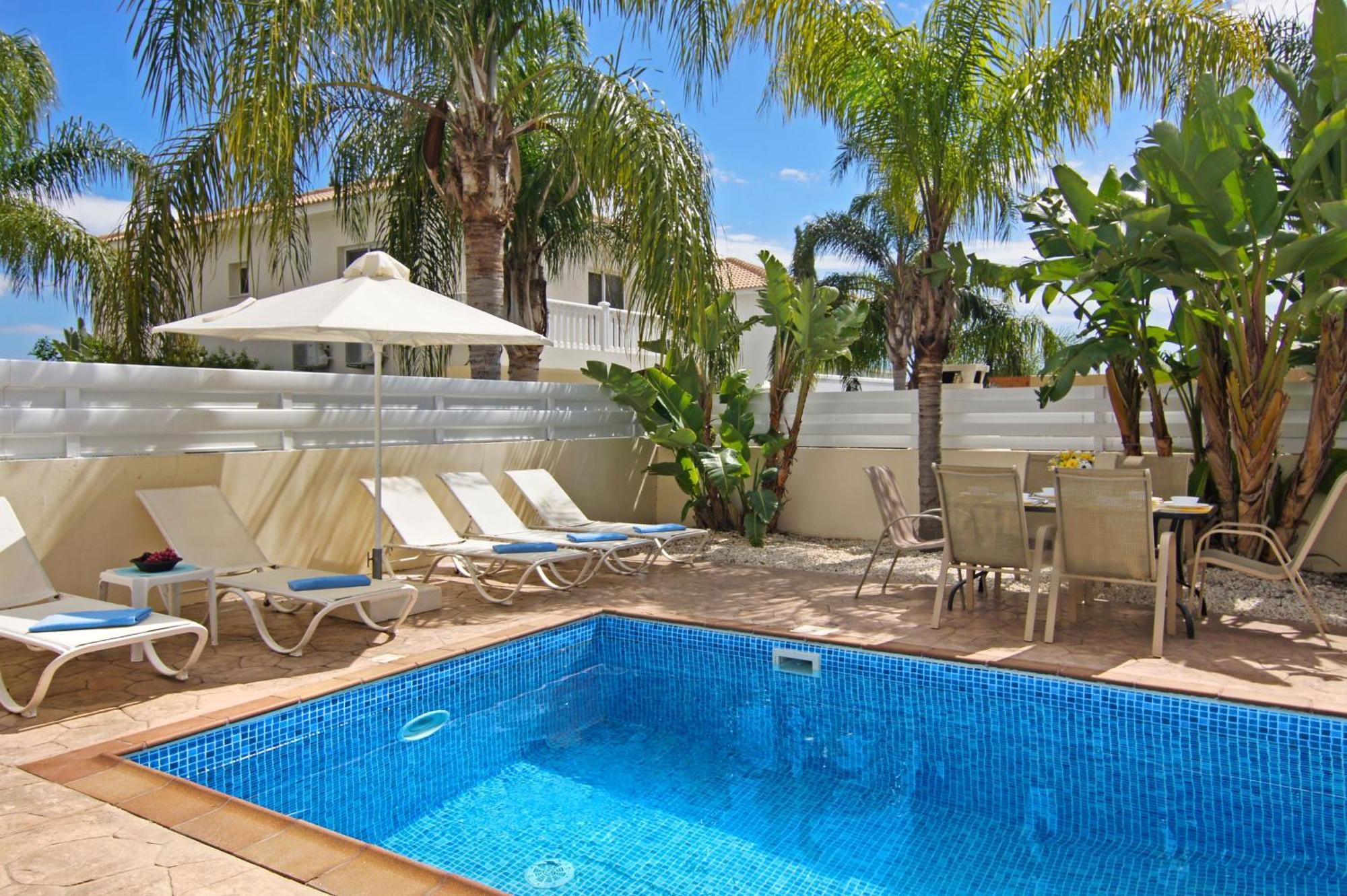 Nissi Sapphire Villa Ajía Nápa Eksteriør bilde